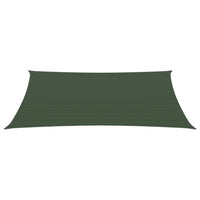 Vela Parasole 160 g/m² Verde Scuro 2,5x3,5 m in HDPE cod mxl 21411