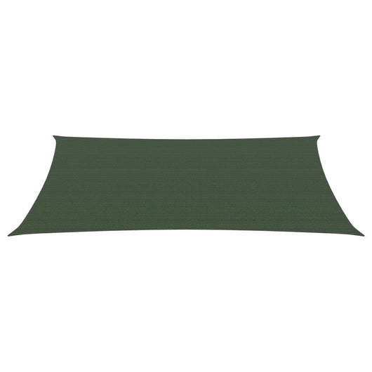 Vela Parasole 160 g/m² Verde Scuro 3x5 m in HDPE 311459