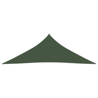 Vela Parasole 160 g/m² Verde Scuro 3,6x3,6x3,6 m in HDPE 311473