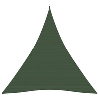 Vela Parasole 160 g/m² Verde Scuro 4x5x5 m in HDPE