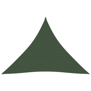 Vela Parasole 160 g/m² Verde Scuro 5x5x5 m in HDPE 311482