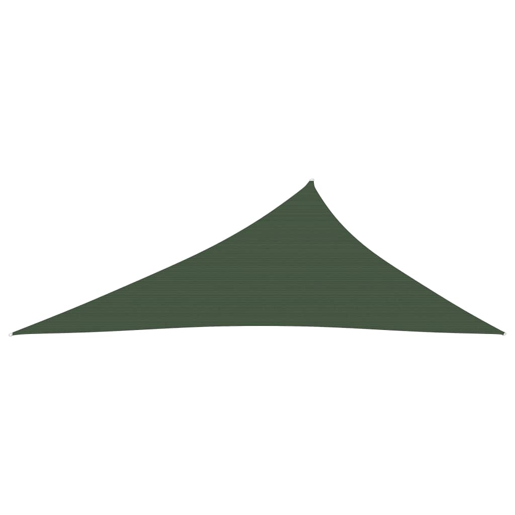 Vela Parasole 160 g/m² Verde Scuro 4x5x6,8 m in HDPE