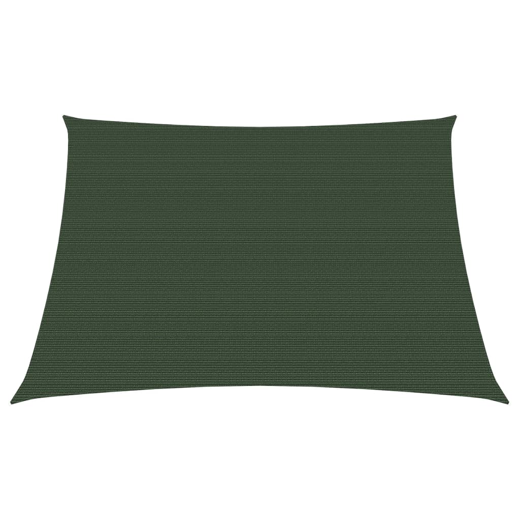 Vela Parasole 160 g/m² Verde Scuro 3/4x2 m in HDPE