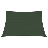 Vela Parasole 160 g/m² Verde Scuro 3/4x2 m in HDPE