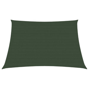 Vela Parasole 160 g/m² Verde Scuro 3/4x2 m in HDPE