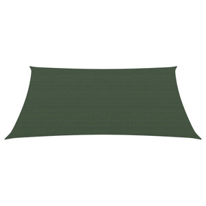 Vela Parasole 160 g/m² Verde Scuro 3/4x3 m in HDPE