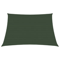 Vela Parasole 160 g/m² Verde Scuro 3/4x3 m in HDPE