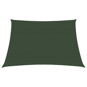 Vela Parasole 160 g/m² Verde Scuro 3/4x3 m in HDPE