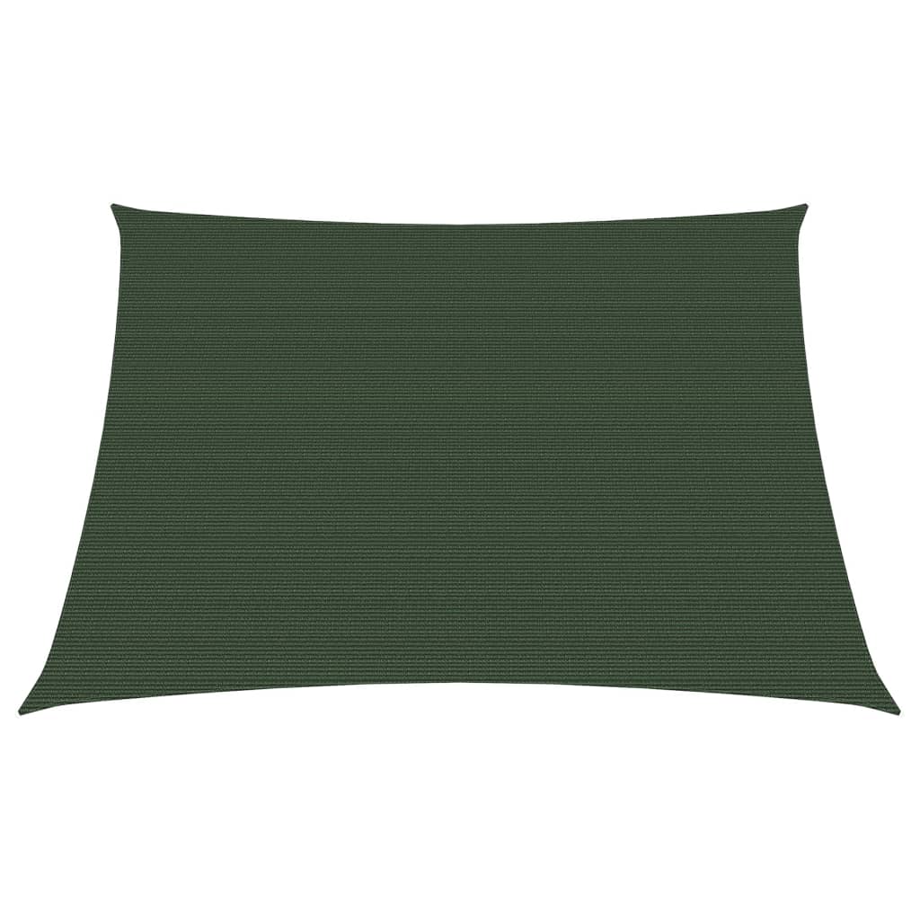 Vela Parasole 160 g/m² Verde Scuro 3/4x3 m in HDPE 311489