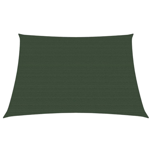 Vela Parasole 160 g/m² Verde Scuro 3/4x3 m in HDPE 311489