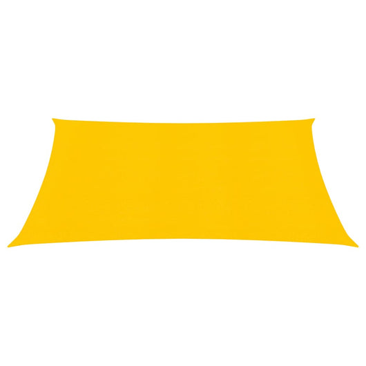 Vela Parasole 160 g/m² Gialla 2,5x2,5 m in HDPE