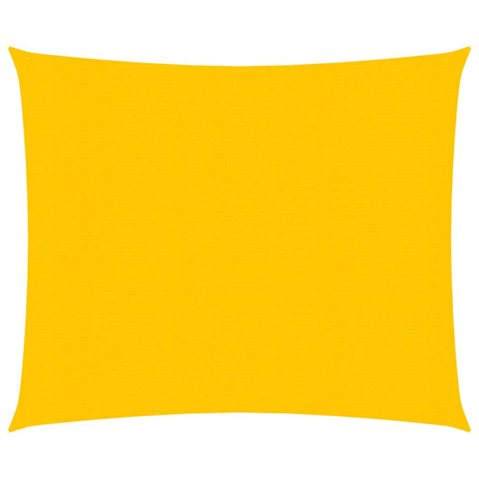 Vela Parasole 160 g/m² Quadrata Giallo 4,5x4,5 m in HDPE 311552