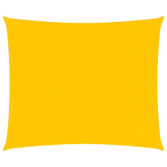 Vela Parasole 160 g/m² Quadrata Giallo 4,5x4,5 m in HDPE 311552