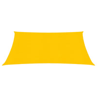 Vela Parasole 160 g/m² Quadrata Giallo 4,5x4,5 m in HDPE 311552