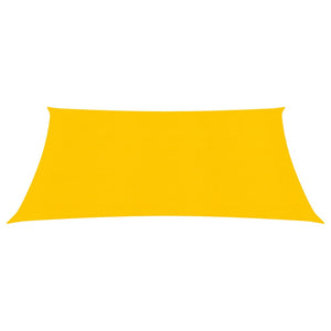 Vela Parasole 160 g/m² Quadrata Giallo 4,5x4,5 m in HDPE 311552