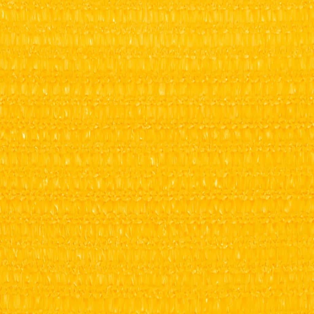 Vela Parasole 160 g/m² Quadrata Giallo 4,5x4,5 m in HDPE 311552