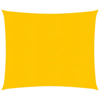 Vela Parasole 160 g/m² Quadrata Giallo 5x5 m in HDPE 311553