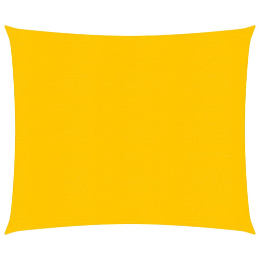 Vela Parasole 160 g/m² Quadrata Giallo 5x5 m in HDPE 311553