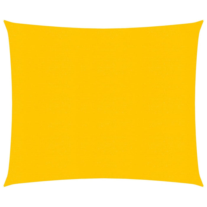 Vela Parasole 160 g/m² Quadrata Giallo 5x5 m in HDPE 311553