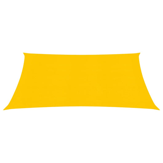 Vela Parasole 160 g/m² Quadrata Giallo 5x5 m in HDPE 311553