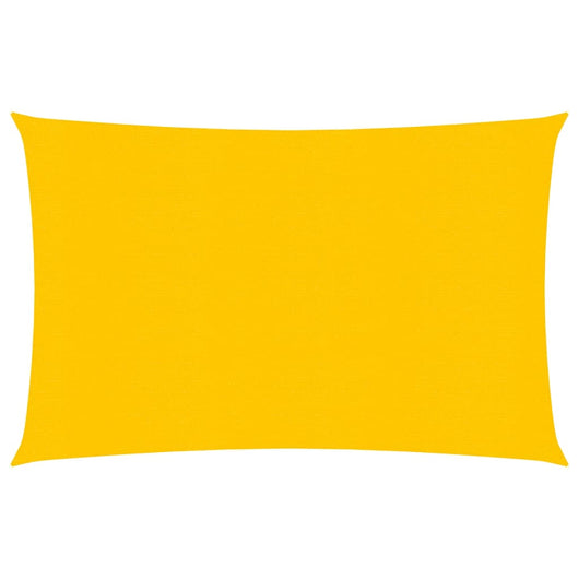 Vela Parasole 160 g/m² Rettangolare Giallo 2x3 m in HDPE 311557