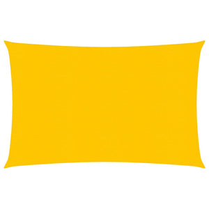 Vela Parasole 160 g/m² Rettangolare Giallo 3,5x4,5 m in HDPE 311571