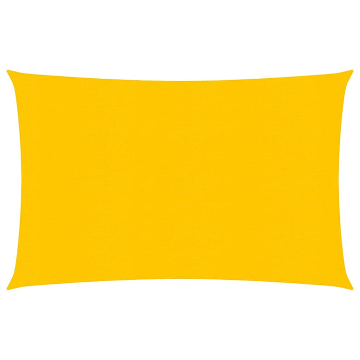 Vela Parasole 160 g/m² Rettangolare Giallo 3,5x4,5 m in HDPE 311571