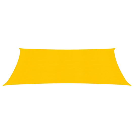 Vela Parasole 160 g/m² Rettangolare Giallo 3,5x5 m in HDPE 311572