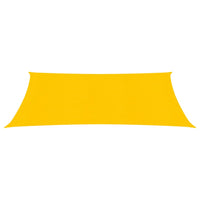 Vela Parasole 160 g/m² Rettangolare Giallo 4x5 m in HDPE 311573