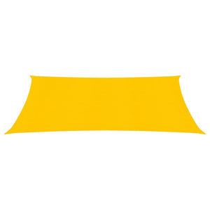 Vela Parasole 160 g/m² Rettangolare Giallo 4x5 m in HDPE 311573