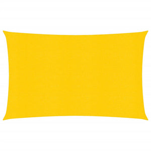 Vela Parasole 160 g/m² Rettangolare Giallo 4x6 m in HDPE 311574