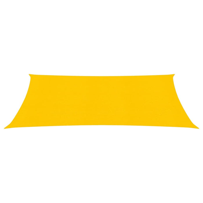 Vela Parasole 160 g/m² Rettangolare Giallo 4x6 m in HDPE 311574