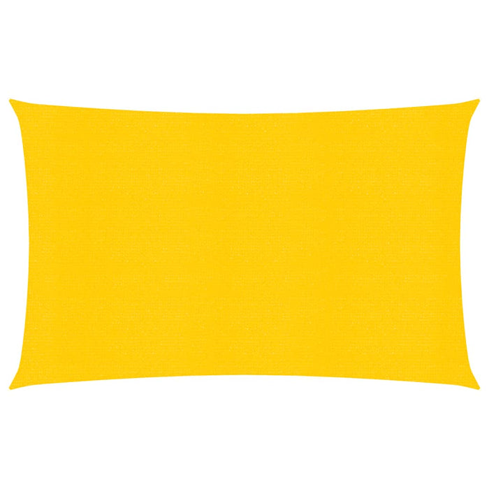 Vela Parasole 160 g/m² Rettangolare Giallo 6x8 m in HDPE 311580