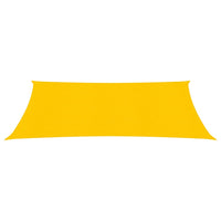 Vela Parasole 160 g/m² Rettangolare Giallo 6x8 m in HDPE 311580