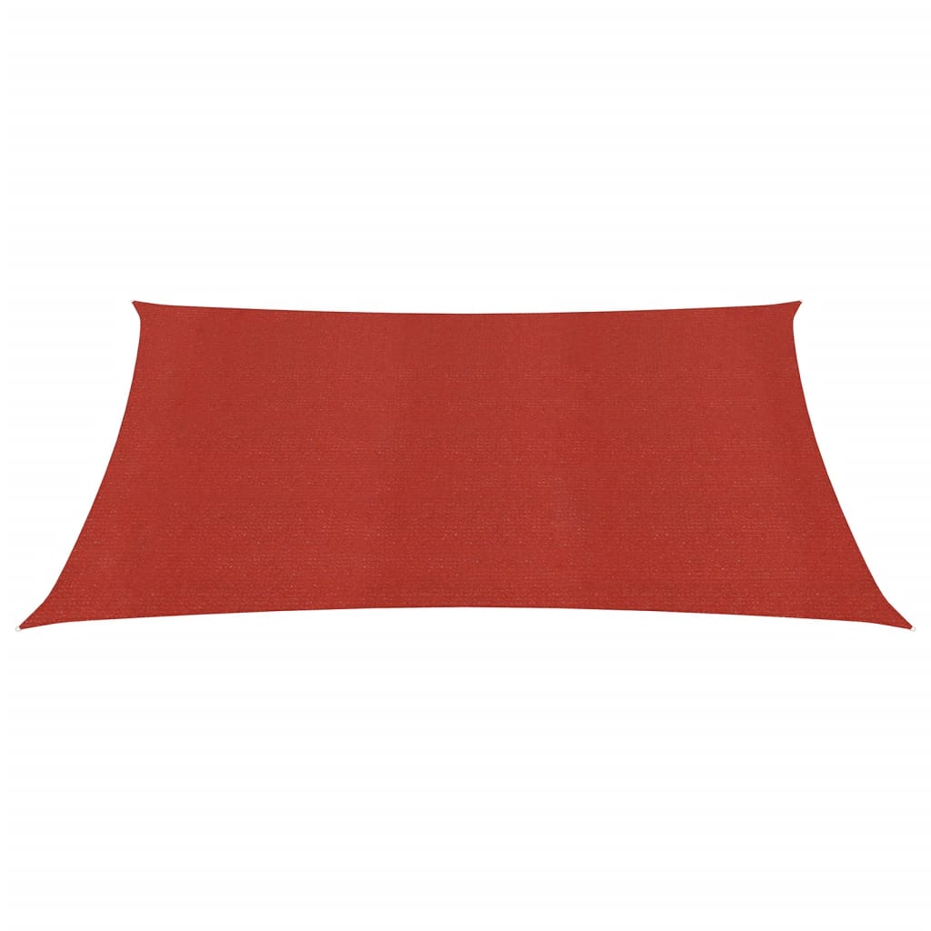 Vela Parasole 160 g/m² Rossa 2x2 m in HDPE 311602