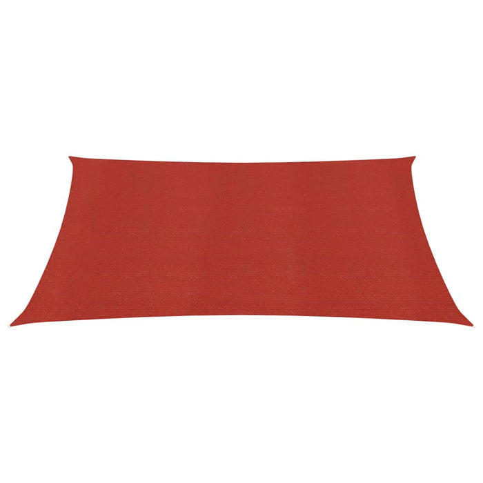 Vela Parasole 160 g/m² Rossa 4,5x4,5 m in HDPE 311607