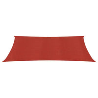 Vela Parasole 160 g/m² Rossa 2x4 m in HDPE 311614