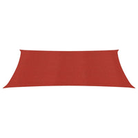 Vela Parasole 160 g/m² Rossa 2,5x3,5 m in HDPE 311618