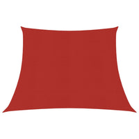 Vela Parasole 160 g/m² Rossa 3/4x3 m in HDPE 311654