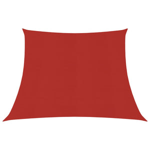 Vela Parasole 160 g/m² Rossa 3/4x3 m in HDPE 311654