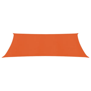 Vela Parasole 160 g/m² Rettangolare Arancione 3x6 m in HDPE 311680