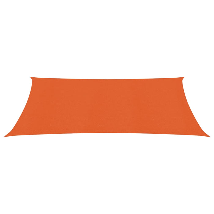 Vela Parasole 160 g/m² Arancione 3,5x4,5 m in HDPE