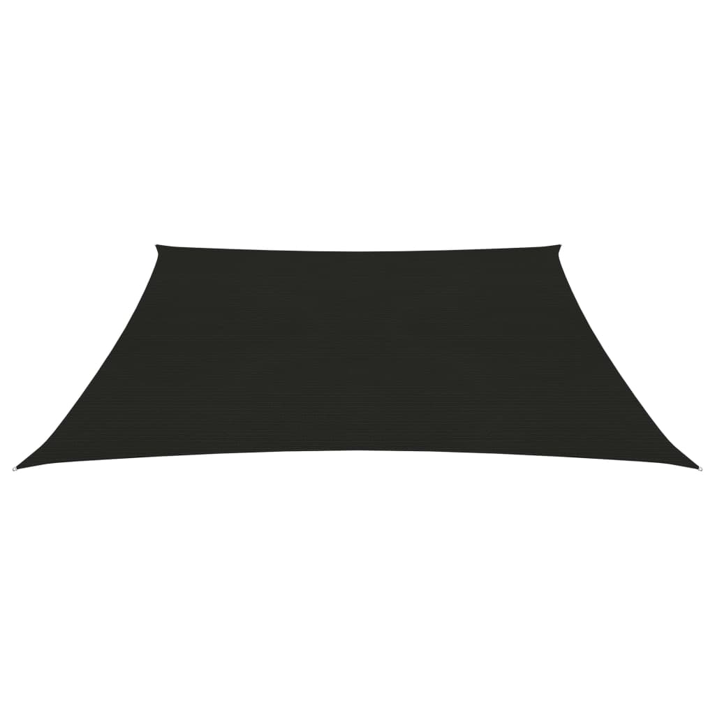 Vela Parasole 160 g/m² Nera 2x2 m in HDPE 311712