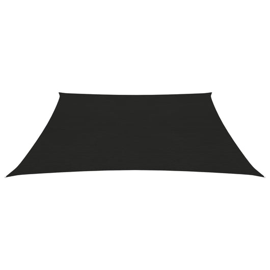 Vela Parasole 160 g/m² Nera 3,6x3,6 m in HDPE 311715