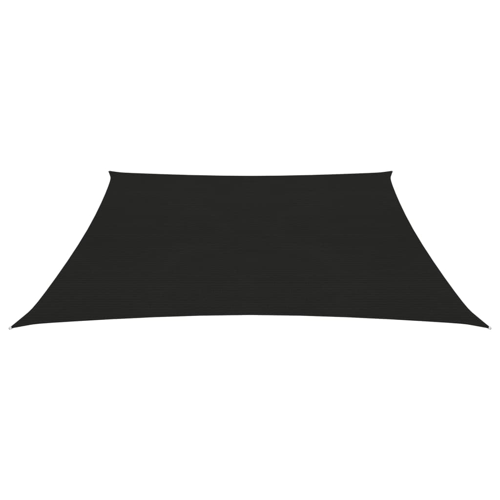 Vela Parasole 160 g/m² Nera 2,5x3 m in HDPE