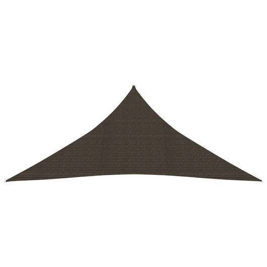 Vela Parasole 160 g/mq Marrone 3,6x3,6x3,6 m in HDPE cod 11094