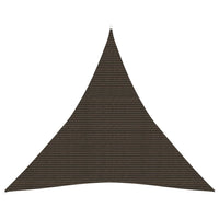 Vela Parasole 160 g/m² Marrone 5x5x5 m in HDPE