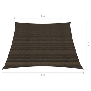 Vela Parasole 160 g/mq Marrone 3/4x2 m in HDPE cod 9011