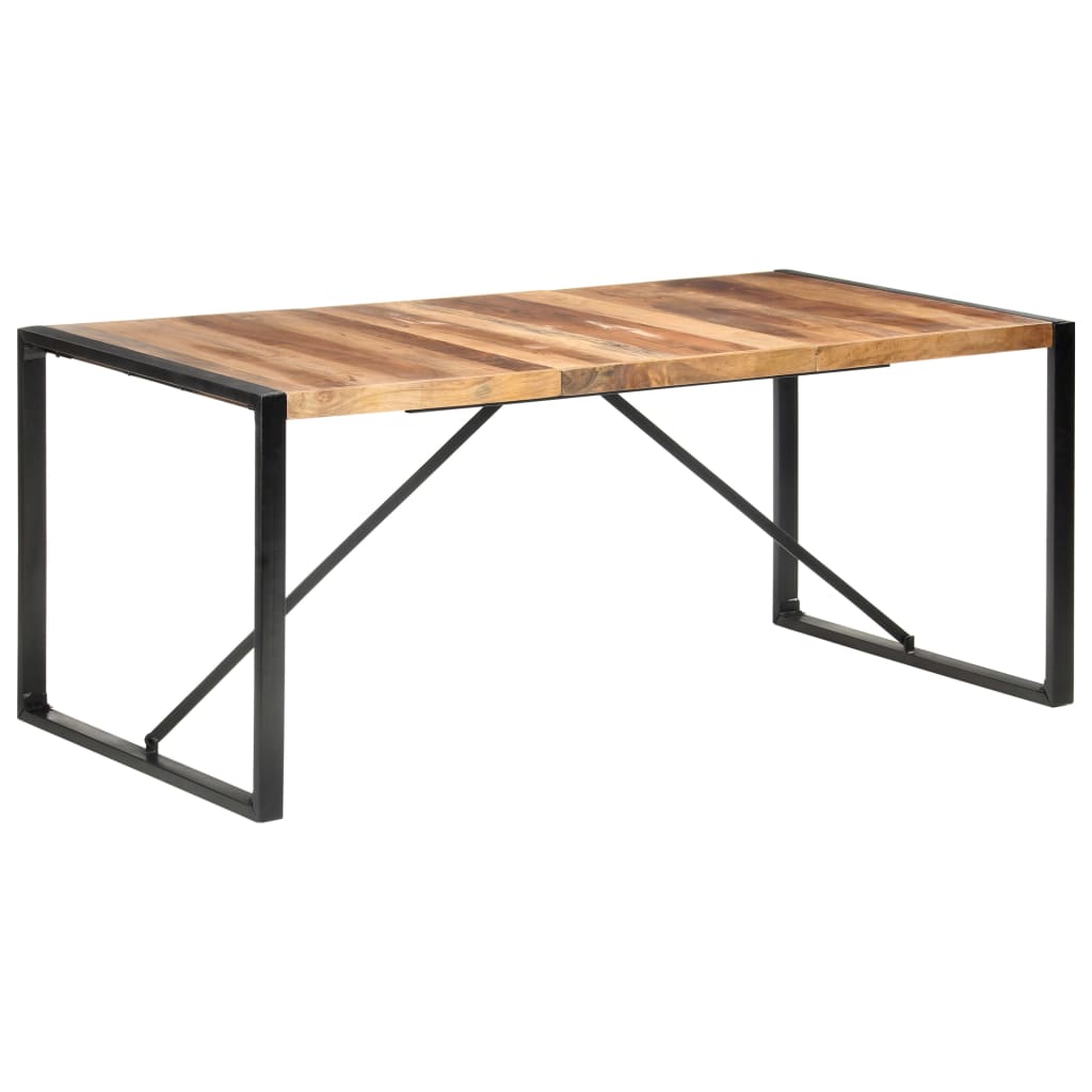 Tavolo da Pranzo 180x90x75 cm Legno Massello Finitura Sheesham