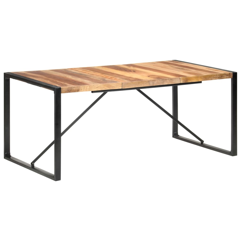 Tavolo da Pranzo 180x90x75 cm Legno Massello Finitura Sheesham